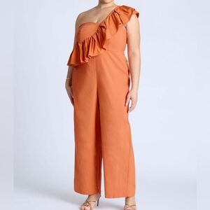 Eloquii Ruffle Jumpsuit